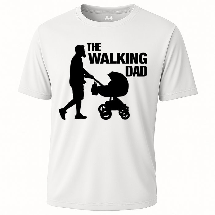 The Walking Dad Father Day Cooling Performance Crew T-Shirt