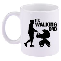 The Walking Dad Father Day 11oz C Handle Ceramic Mug