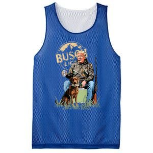 Trump With Dog Duck Waterfowl Hunting Camo President Mesh Reversible Basketball Jersey Tank