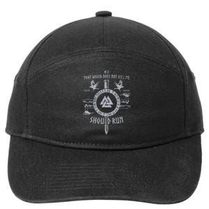 That Which Does Not Me Viking 7-Panel Snapback Hat