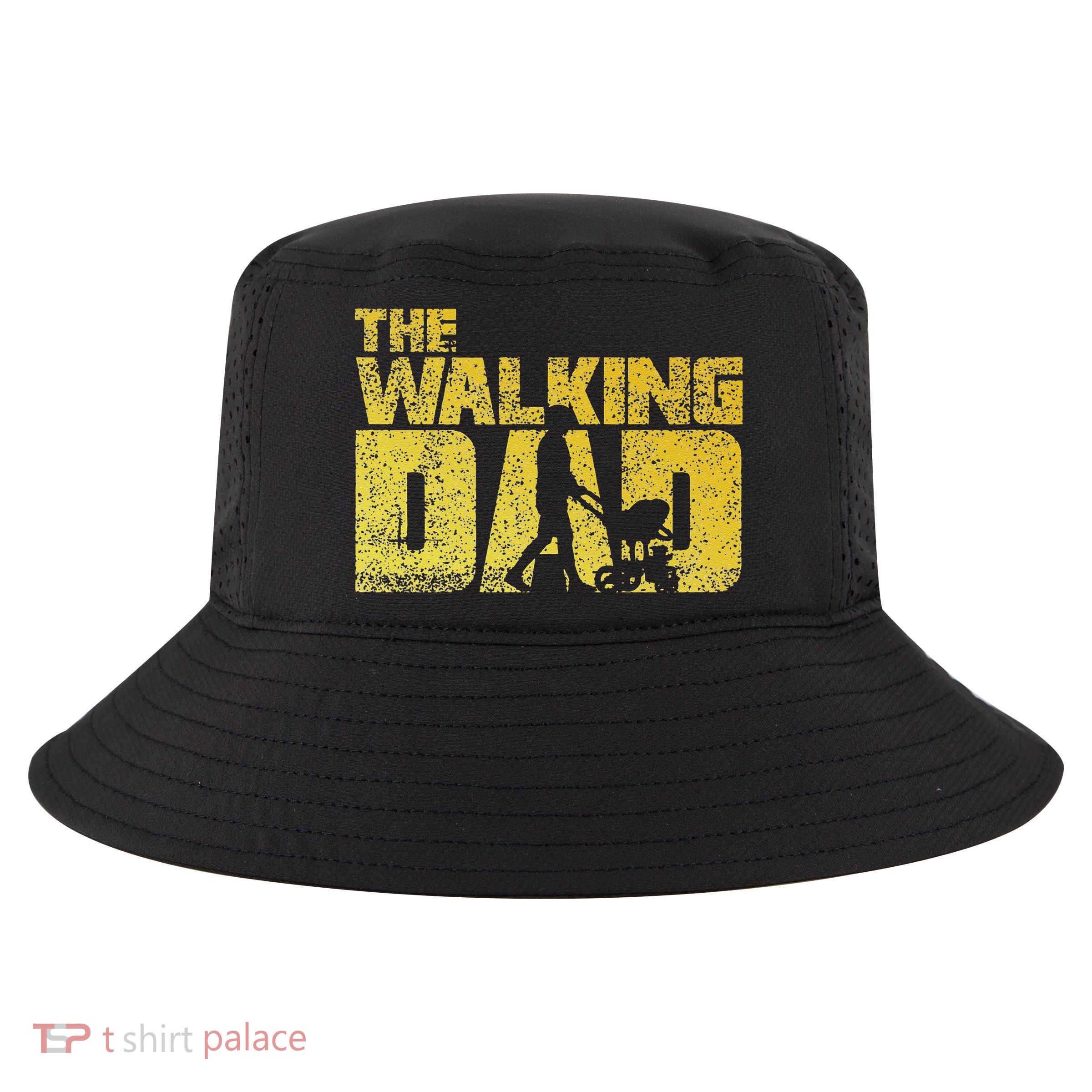 The Walking Dad Father Fathers Day Gift Cool Comfort Performance Bucket Hat