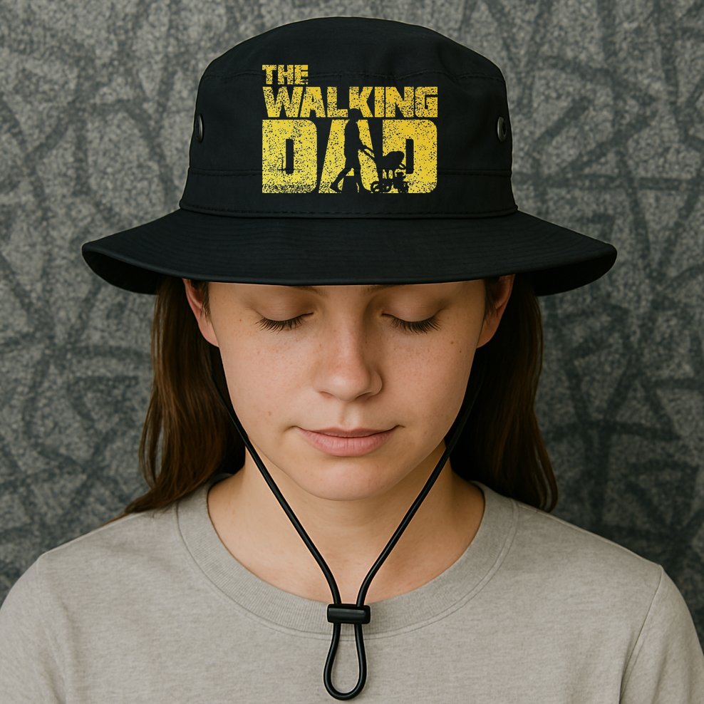 The Walking Dad Father Fathers Day Gift Bucket Hat