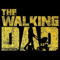 The Walking Dad Father Fathers Day Gift Bucket Hat