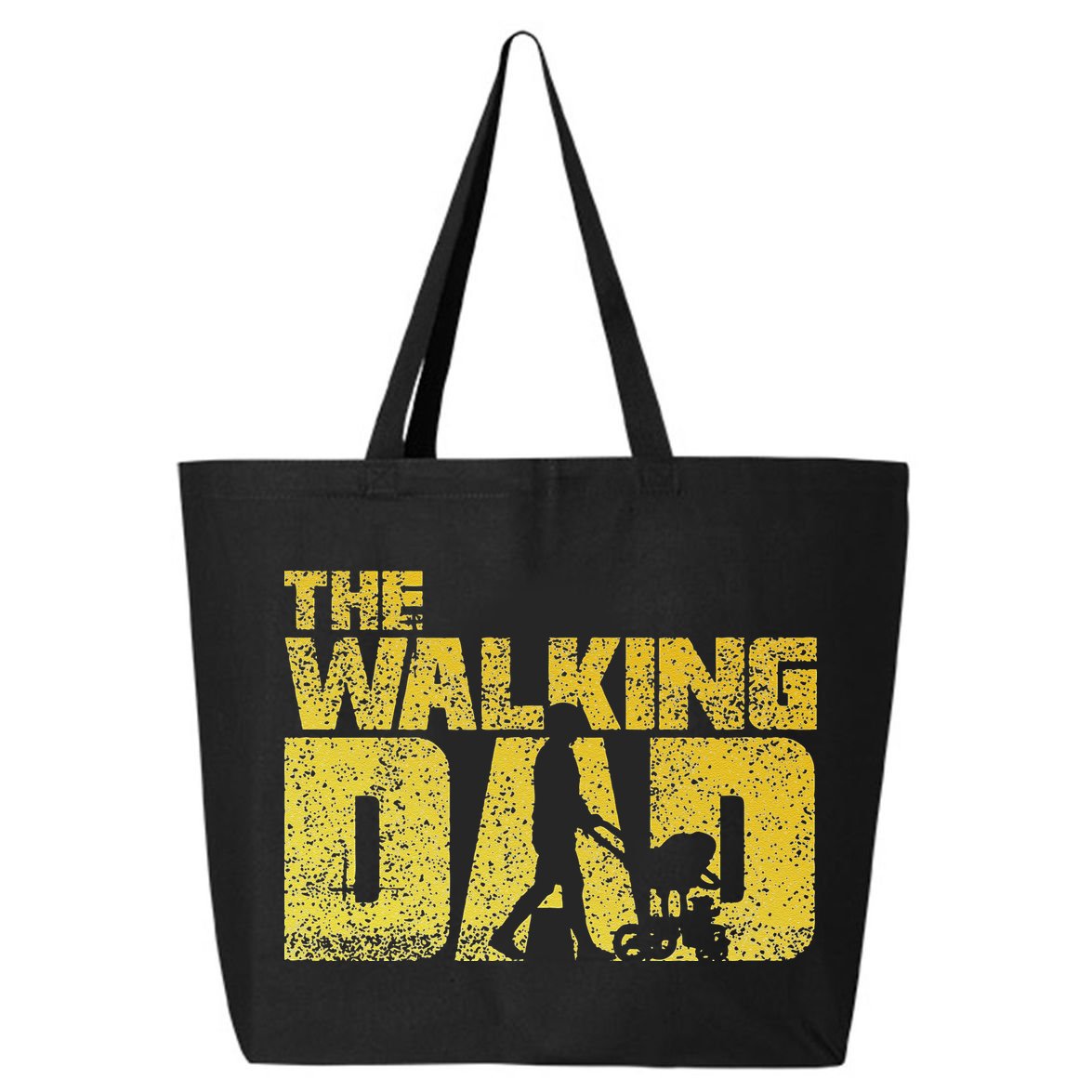 The Walking Dad Father Fathers Day Gift 25L Jumbo Tote