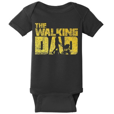The Walking Dad Father Fathers Day Gift Baby Bodysuit