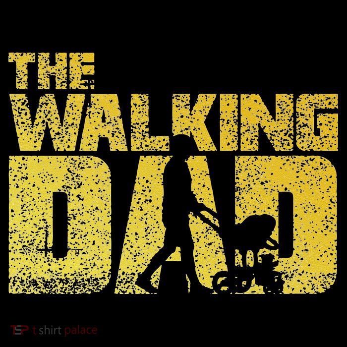 The Walking Dad Father Fathers Day Gift Baby Bodysuit