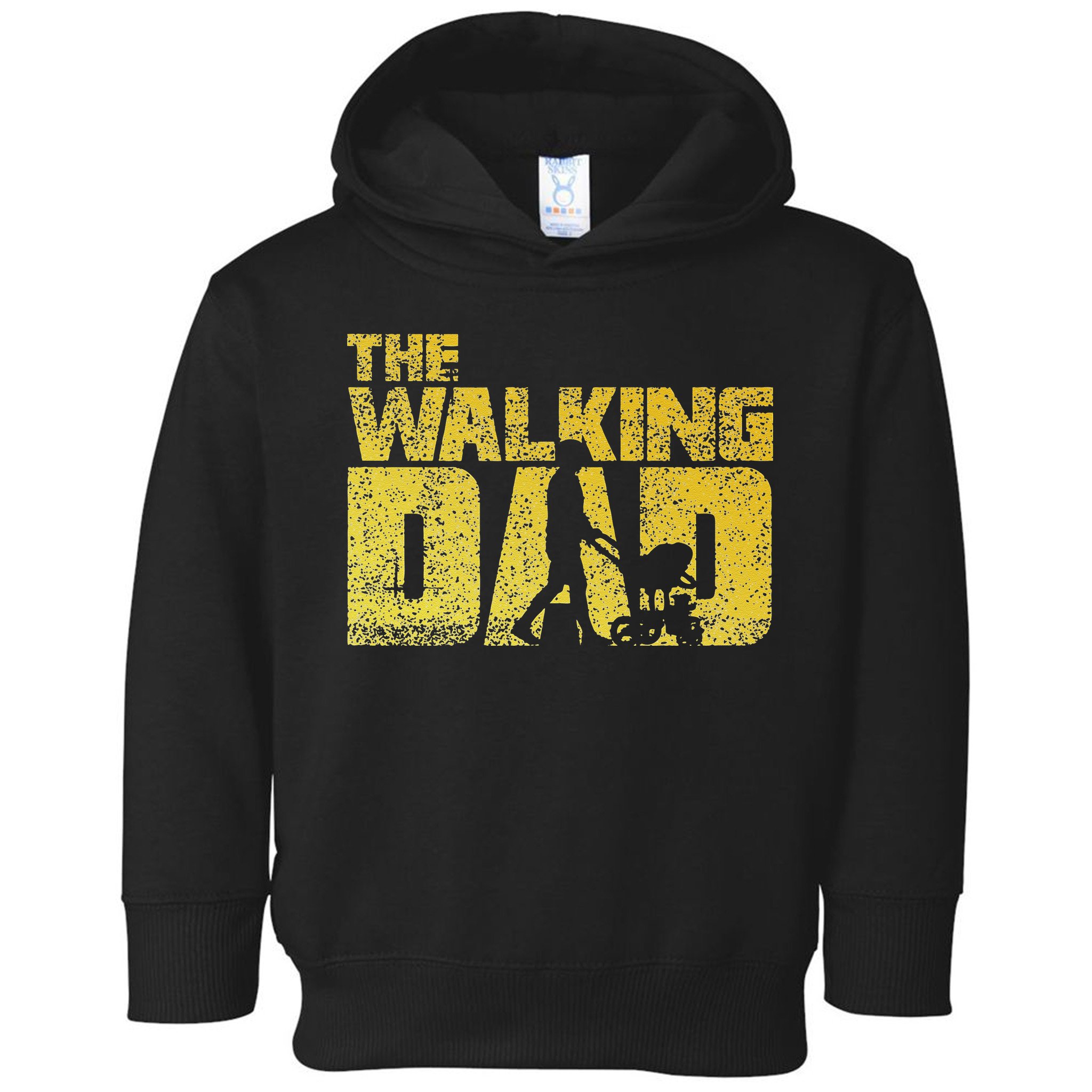 The Walking Dad Father Fathers Day Gift Toddler Hoodie