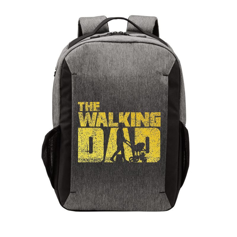 The Walking Dad Father Fathers Day Gift Vector Backpack