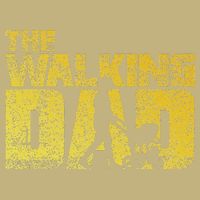 The Walking Dad Father Fathers Day Gift Cooling Performance Crew T-Shirt