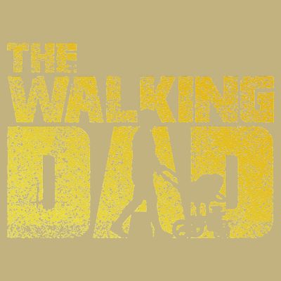 The Walking Dad Father Fathers Day Gift T-Shirt