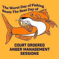 The Worst Day Of Fishing Beats The Best Day Of Court Ordered Anger Management Sustainable Knit Beanie