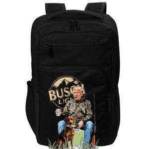 Trump With Dog Duck Waterfowl Hunting Impact Tech Backpack