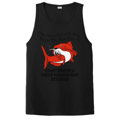 The Worst Day Of Fishing Beats The Best Day Of Court Ordered Gift PosiCharge Competitor Tank