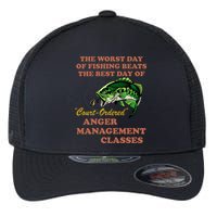 The Worst Day Of Fishing Beats The Best Day Of Court Ordered Flexfit Unipanel Trucker Cap