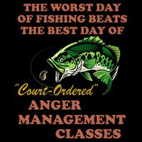The Worst Day Of Fishing Beats The Best Day Of Court Ordered Flexfit Unipanel Trucker Cap