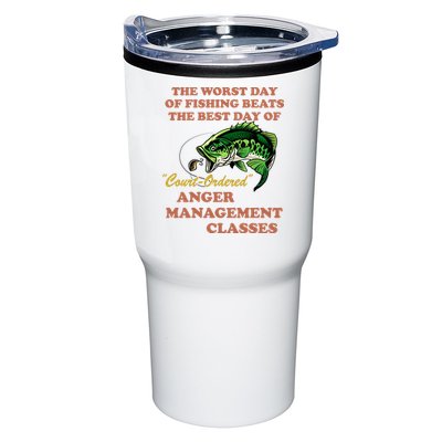 The Worst Day Of Fishing Beats The Best Day Of Court Ordered Tumbler