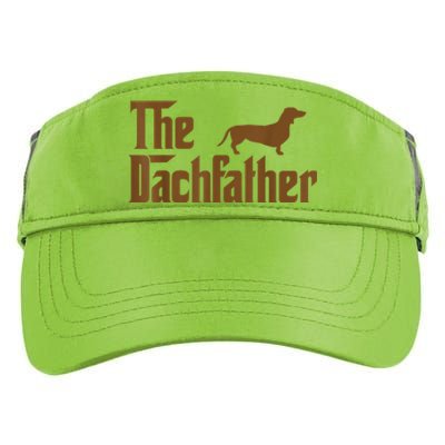 The Weiner Dog Father Funny Dachshund Adult Drive Performance Visor