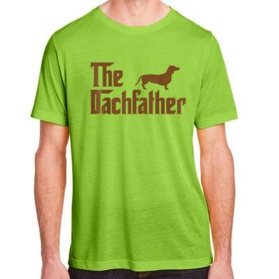 The Weiner Dog Father Funny Dachshund Adult ChromaSoft Performance T-Shirt