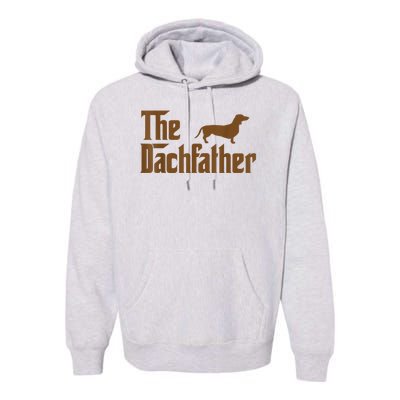 The Weiner Dog Father Funny Dachshund Premium Hoodie