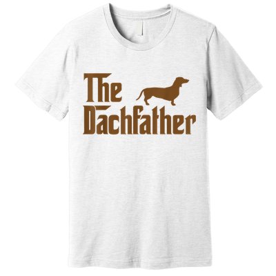 The Weiner Dog Father Funny Dachshund Premium T-Shirt