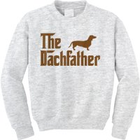 The Weiner Dog Father Funny Dachshund Kids Sweatshirt