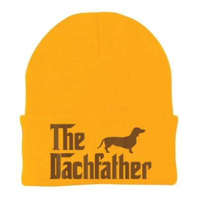 The Weiner Dog Father Funny Dachshund Knit Cap Winter Beanie