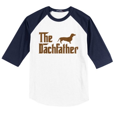 The Weiner Dog Father Funny Dachshund Baseball Sleeve Shirt