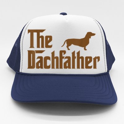 The Weiner Dog Father Funny Dachshund Trucker Hat