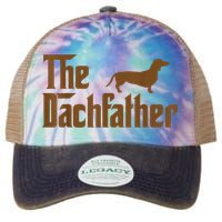 The Weiner Dog Father Funny Dachshund Legacy Tie Dye Trucker Hat