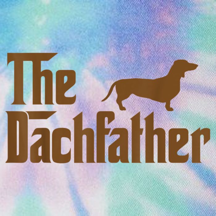The Weiner Dog Father Funny Dachshund Legacy Tie Dye Trucker Hat