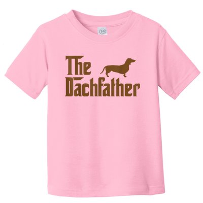 The Weiner Dog Father Funny Dachshund Toddler T-Shirt