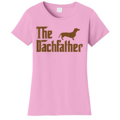 The Weiner Dog Father Funny Dachshund Women's T-Shirt