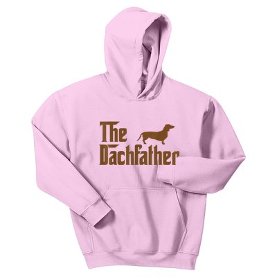 The Weiner Dog Father Funny Dachshund Kids Hoodie