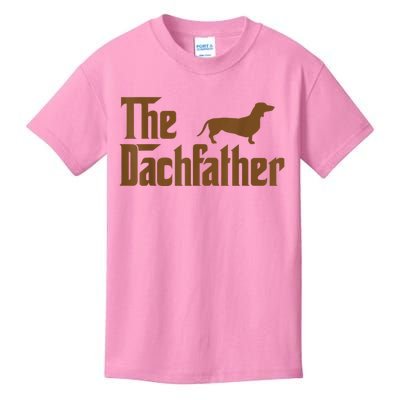 The Weiner Dog Father Funny Dachshund Kids T-Shirt