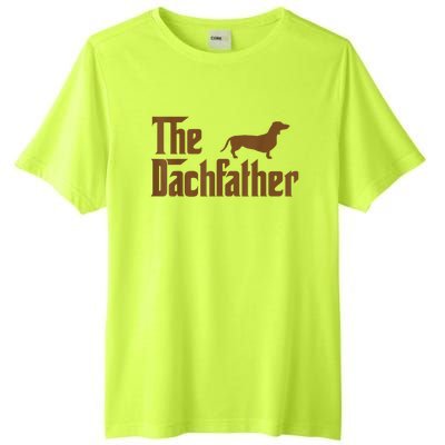 The Weiner Dog Father Funny Dachshund Tall Fusion ChromaSoft Performance T-Shirt