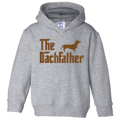 The Weiner Dog Father Funny Dachshund Toddler Hoodie