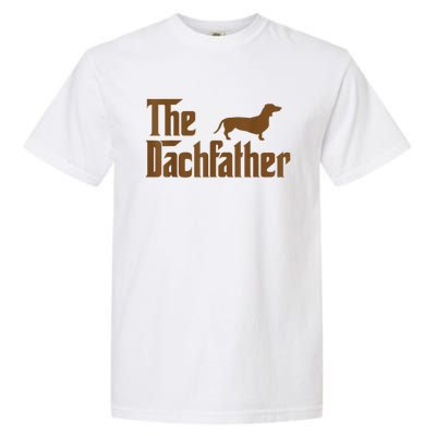 The Weiner Dog Father Funny Dachshund Garment-Dyed Heavyweight T-Shirt