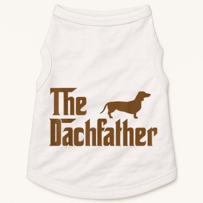 The Weiner Dog Father Funny Dachshund Doggie Tank