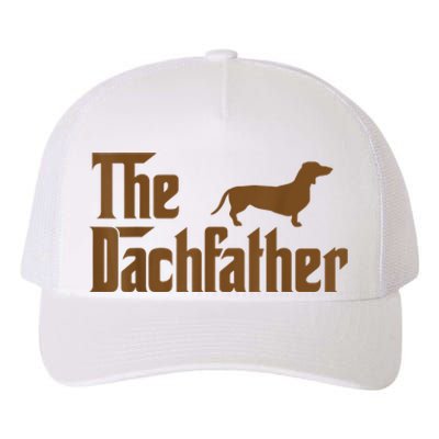 The Weiner Dog Father Funny Dachshund Yupoong Adult 5-Panel Trucker Hat