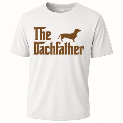 The Weiner Dog Father Funny Dachshund Performance Shirt