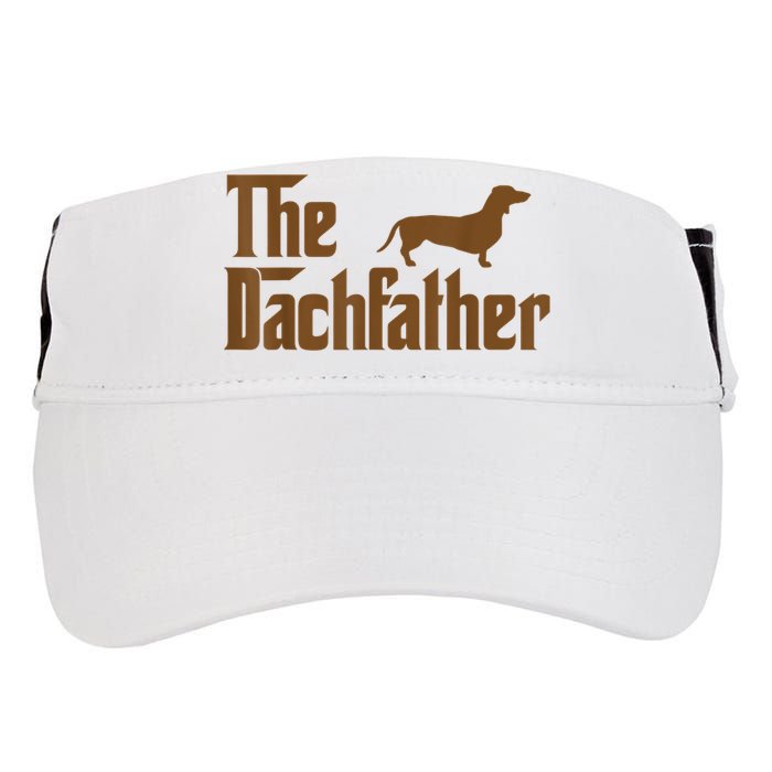 The Weiner Dog Father Funny Dachshund Adult Drive Performance Visor