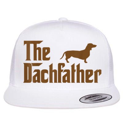The Weiner Dog Father Funny Dachshund Flatbill Hat
