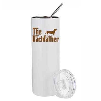 The Weiner Dog Father Funny Dachshund Stainless Steel Tumbler