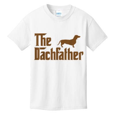 The Weiner Dog Father Funny Dachshund Kids T-Shirt