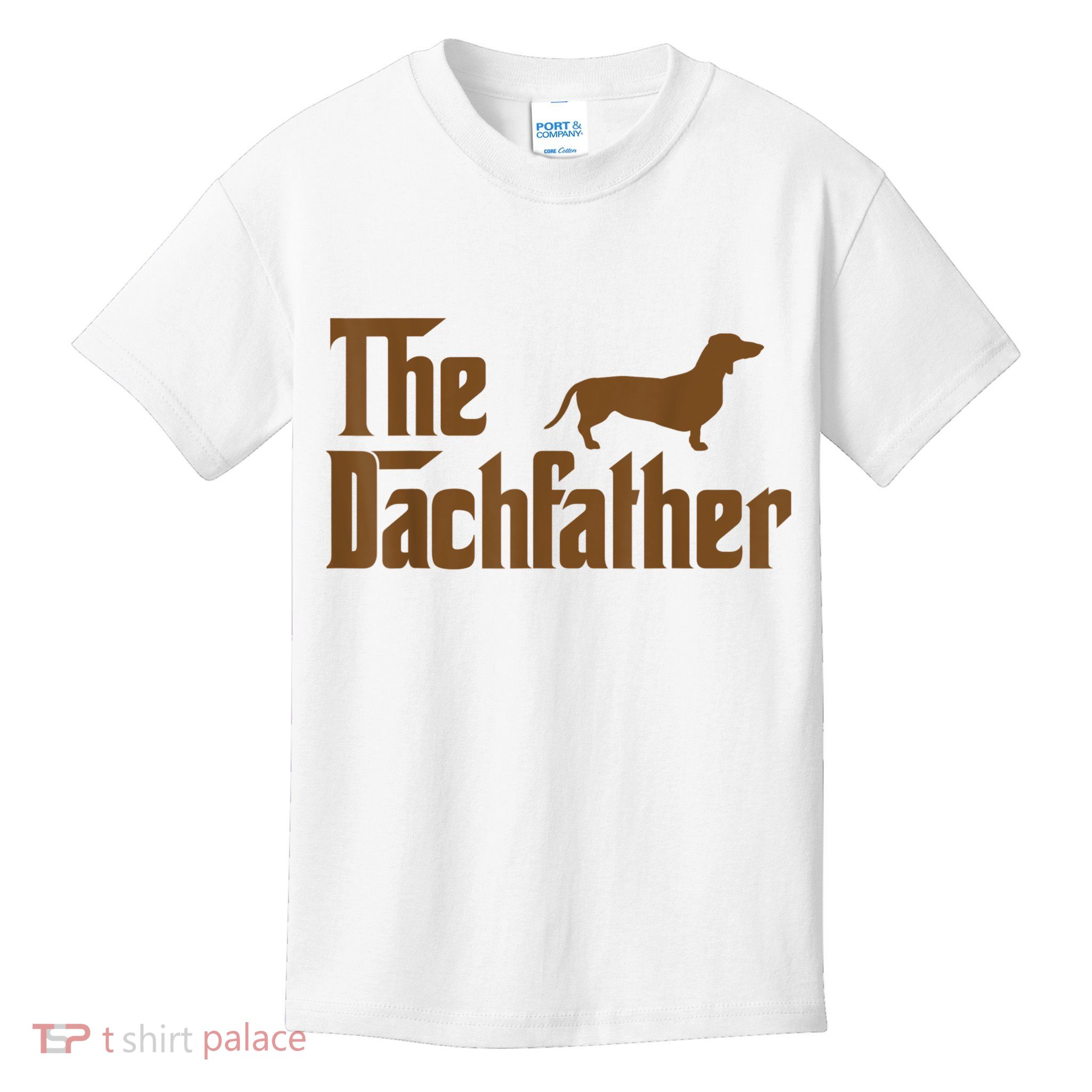 The Weiner Dog Father Funny Dachshund Kids T-Shirt