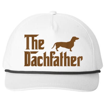 The Weiner Dog Father Funny Dachshund Snapback Five-Panel Rope Hat