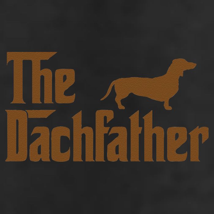 The Weiner Dog Father Funny Dachshund Gifts 7 Panel Mesh Trucker Snapback Hat