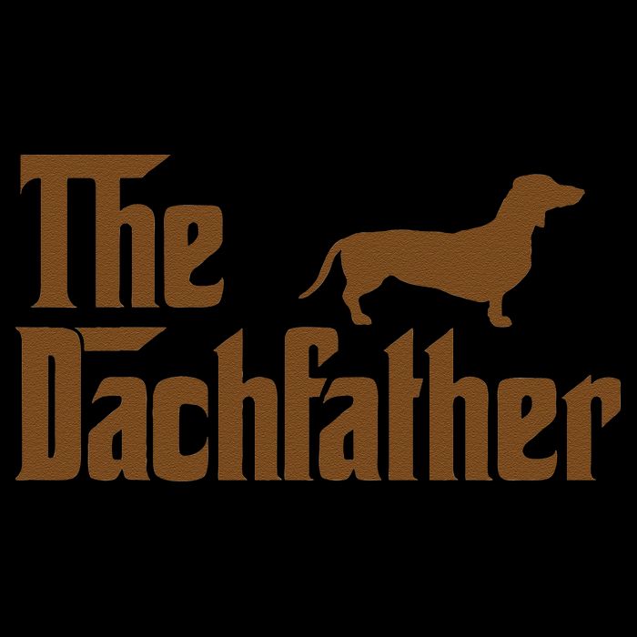 The Weiner Dog Father Funny Dachshund Gifts Drawstring Bag