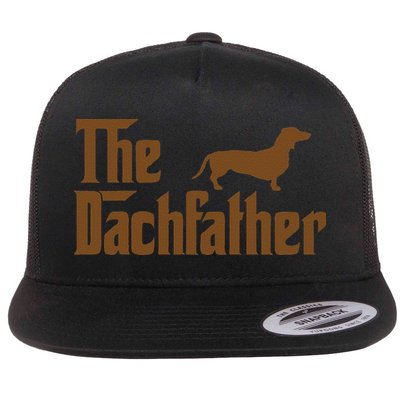 The Weiner Dog Father Funny Dachshund Gifts Flatbill Hat