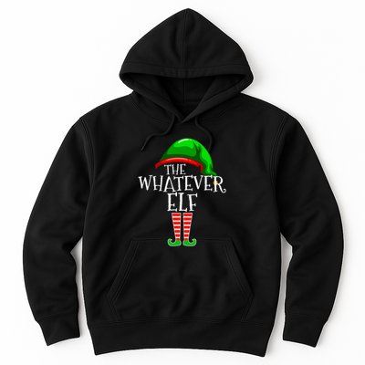 The Whatever Elf Group Matching Family Christmas Funny Hoodie